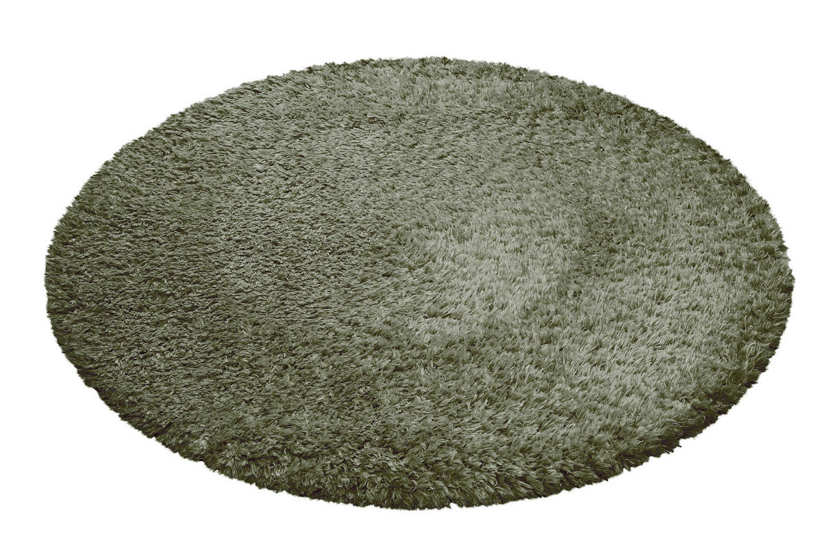 HOCHFLORTEPPICH 80 cm Yogi Olivgrün  - Olivgrün, KONVENTIONELL, Textil (80cm) - Esprit
