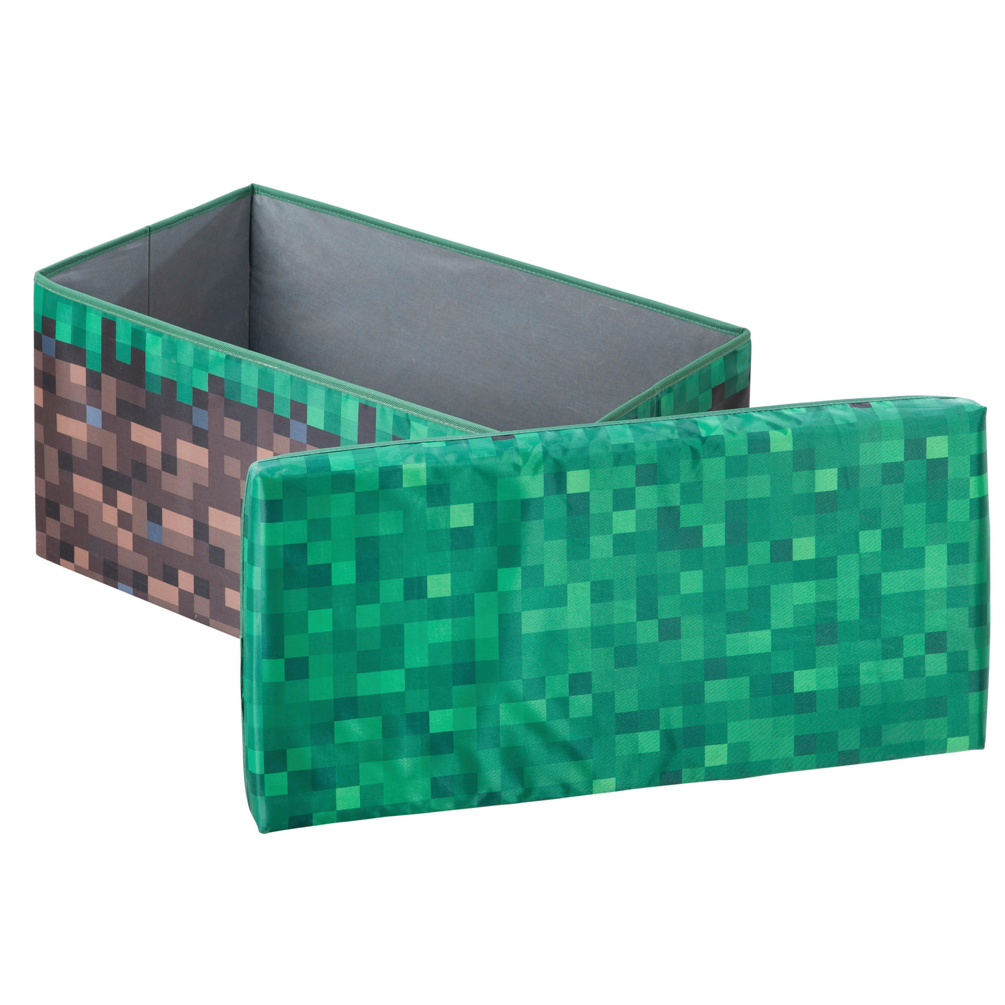 Thumbnail - Minecraft Sitzbox, Mehrfarbig, Textil, Papier, Gaming, 30x60x30 cm, faltbar, als Aufbewahrungsbox verwendbar, Stauraum, ...