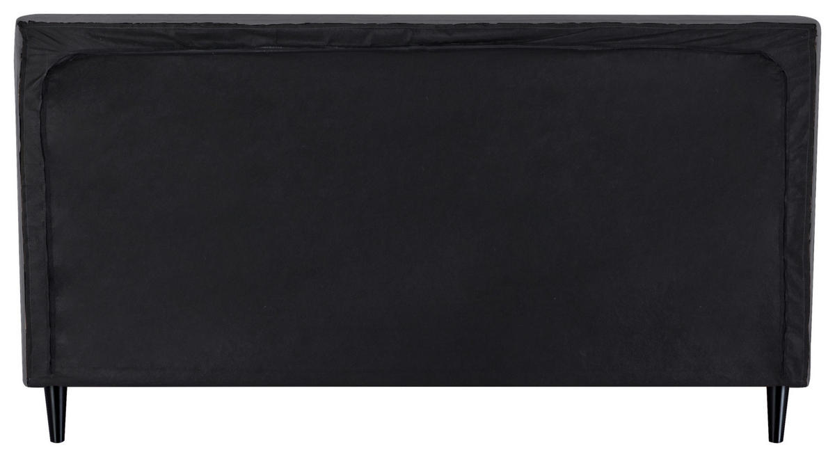 POLSTERBETT Lattenrost 180/200 cm  in Grau  - Schwarz/Naturfarben, Design, Holz/Kunststoff (180/200cm) - Boxxx