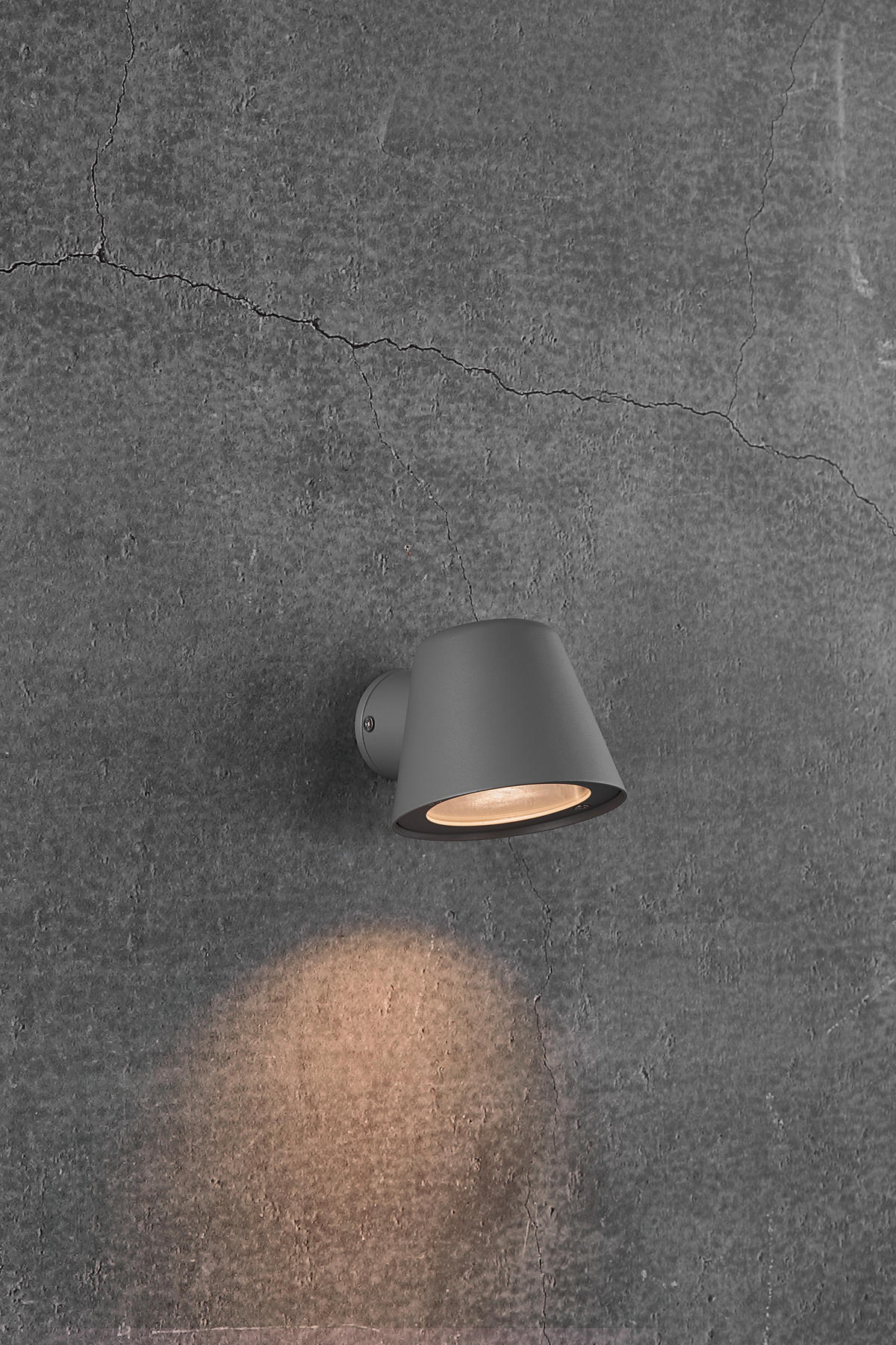 AUßENWANDLEUCHTE 11,7/10,5/14,7 cm   - Grau, Design, Metall (11,7/10,5/14,7cm) - Nordlux