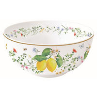ZDJELA   15/15/7 cm         - žuta/bijela visoki sjaj, Basics, keramika (15/15/7cm)