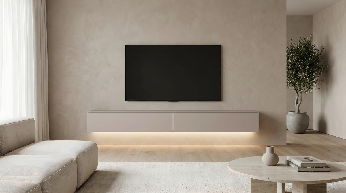 VISEĆI ELEMENT - kašmir, Moderno, drvni materijal (120/30/35cm) - Milino
