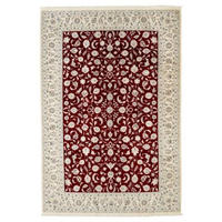 ORIENTALSKA PREPROGA NAIN  60/90 cm   rdeča  - rdeča, Konvencionalno, tekstil (60/90cm) - Cazaris