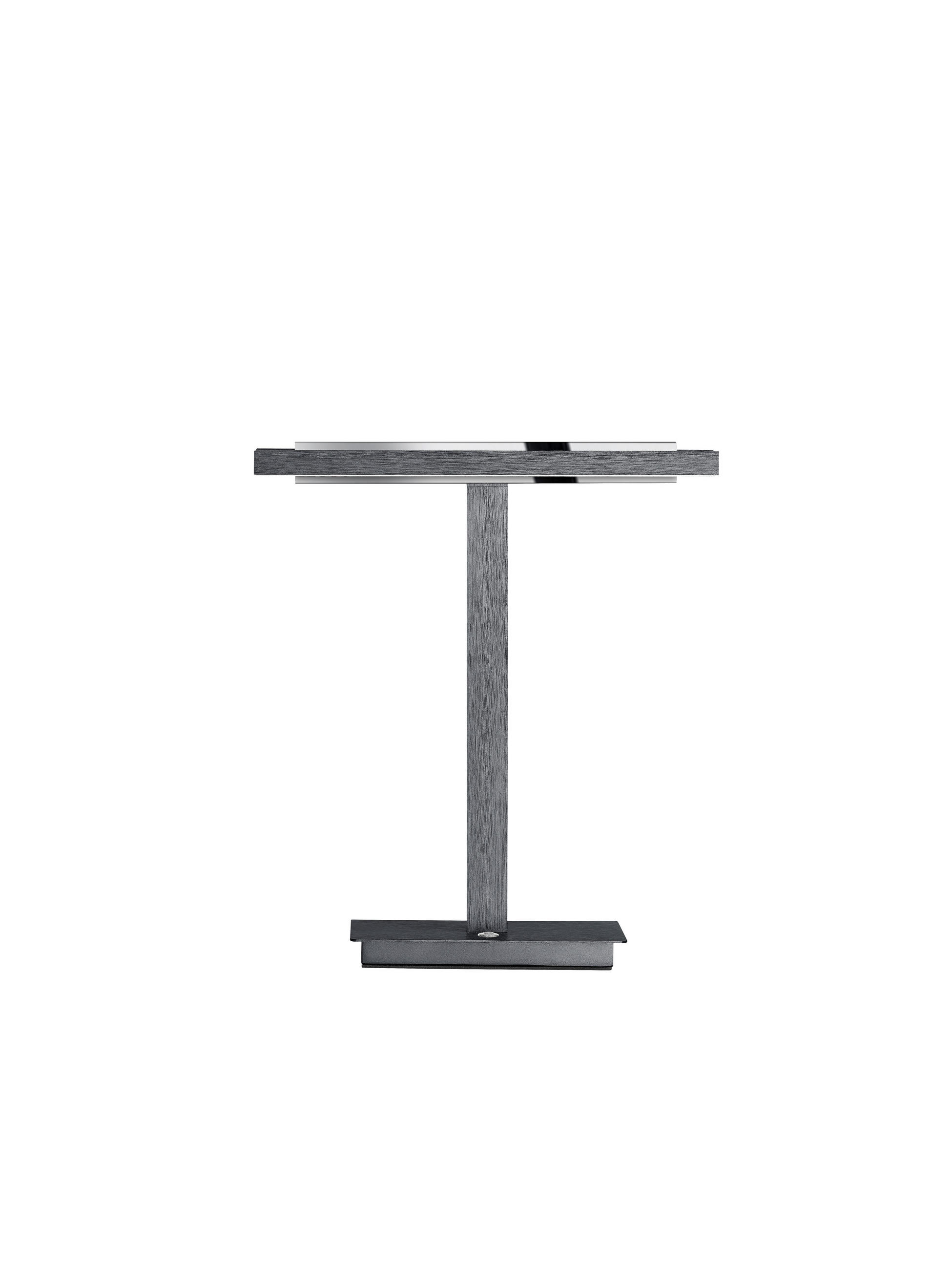 LED-TISCHLEUCHTE Ben 40.5/17.5/40 cm  - Anthrazit, Design, Metall (40.5/17.5/40cm) - elements by BANKAMP