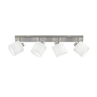 SPOTLIGHT TOMMY 70/19/17,6 cm   - vit/nickelfärgad, Lifestyle, metall/textil (70/19/17,6cm)
