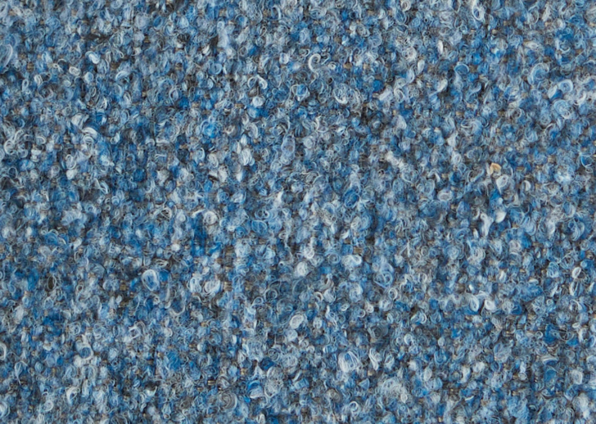 BOXSPRINGBETT 160/200 cm  in Blau, Eichefarben  - Blau/Eichefarben, Natur, Holz/Textil (160/200cm) - Valnatura