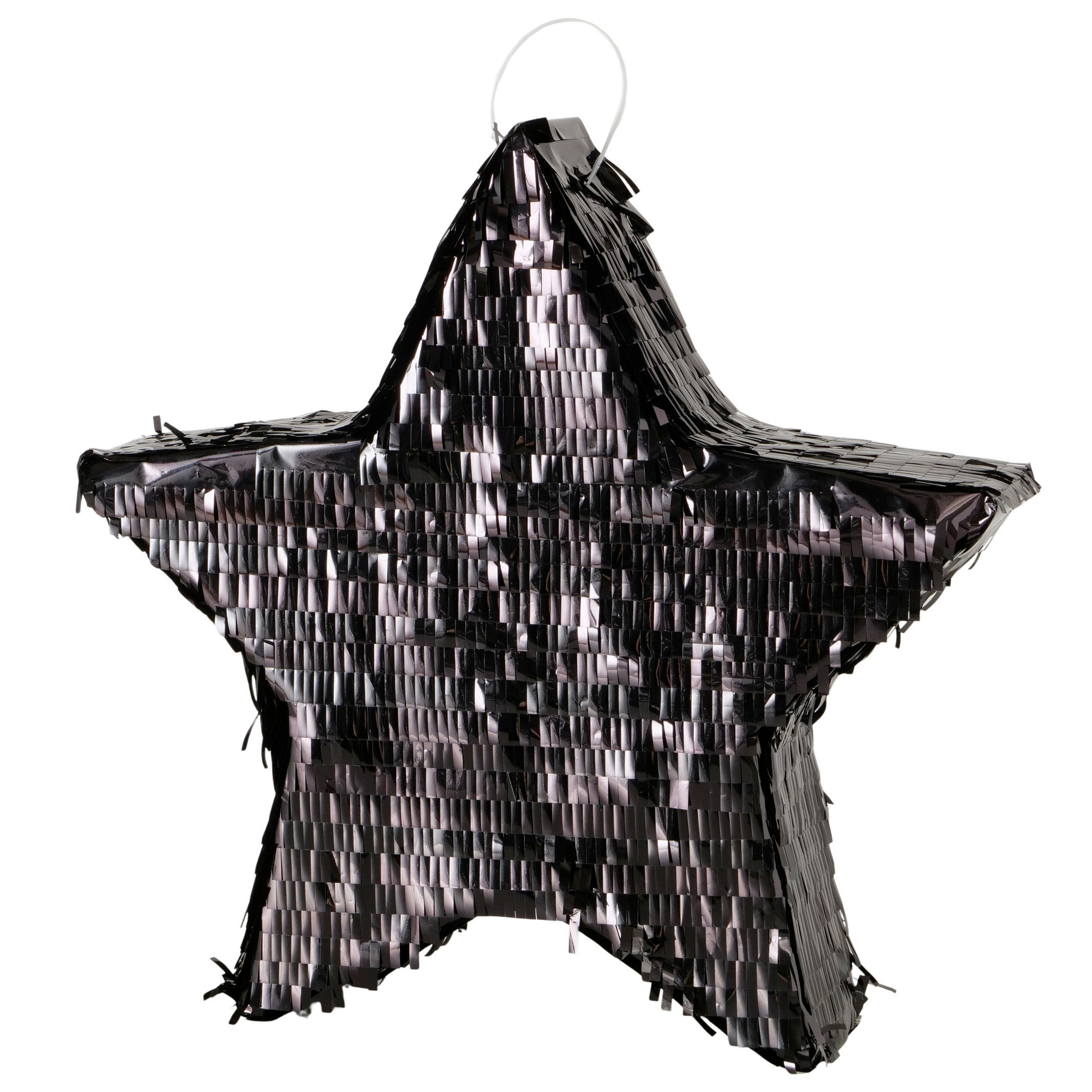 DEKOHÄNGER  - Schwarz, LIFESTYLE, Papier/Kunststoff (45/9/43,5cm)