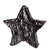 DEKOHÄNGER  - Schwarz, LIFESTYLE, Papier/Kunststoff (45/9/43,5cm)