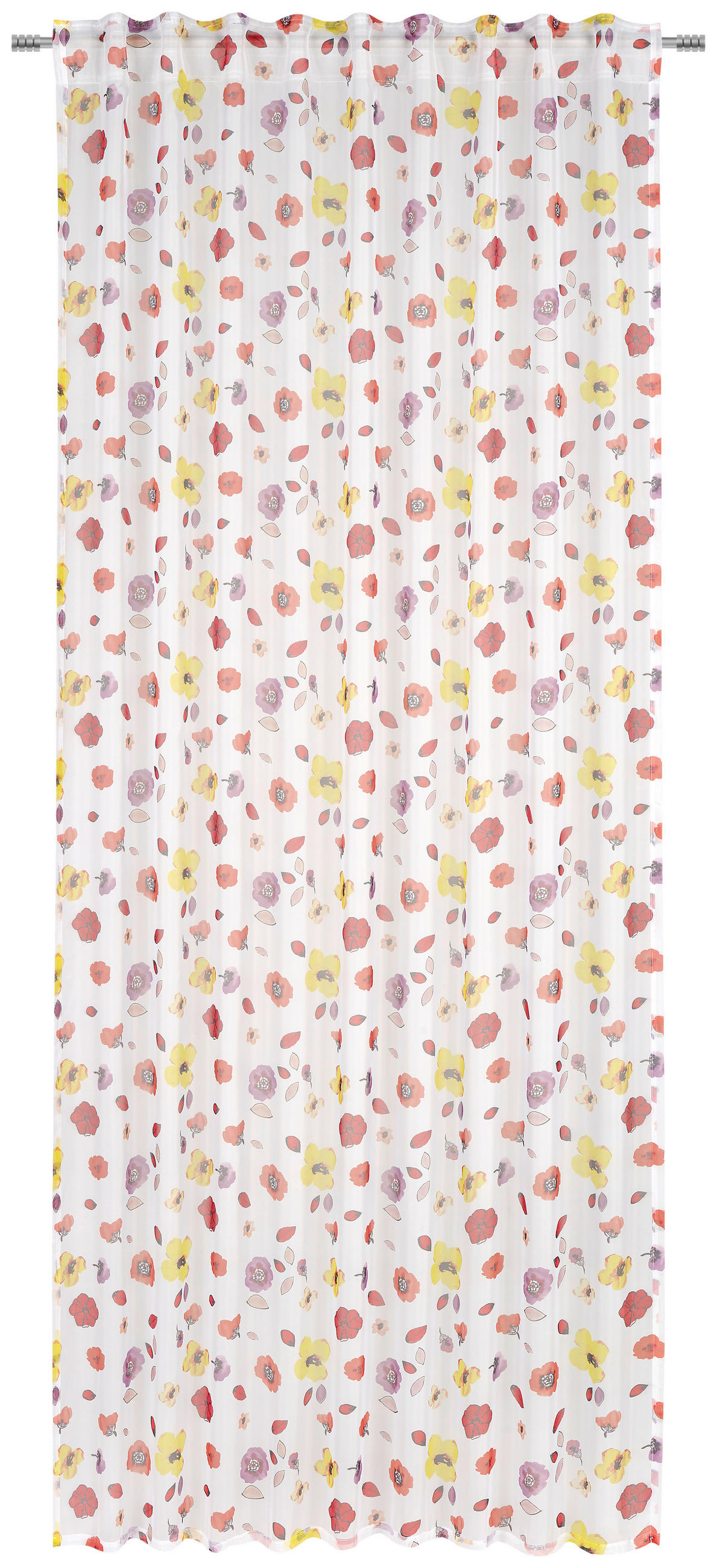FERTIGVORHANG  transparent  135/245 cm   - Multicolor, Basics, Textil (135/245cm) - Esposa