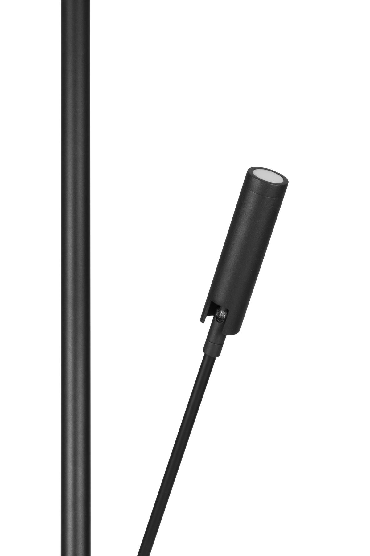 LED-DECKENFLUTER 28/180 cm    - Schwarz/Weiß, Design, Kunststoff/Metall (28/180cm) - Novel