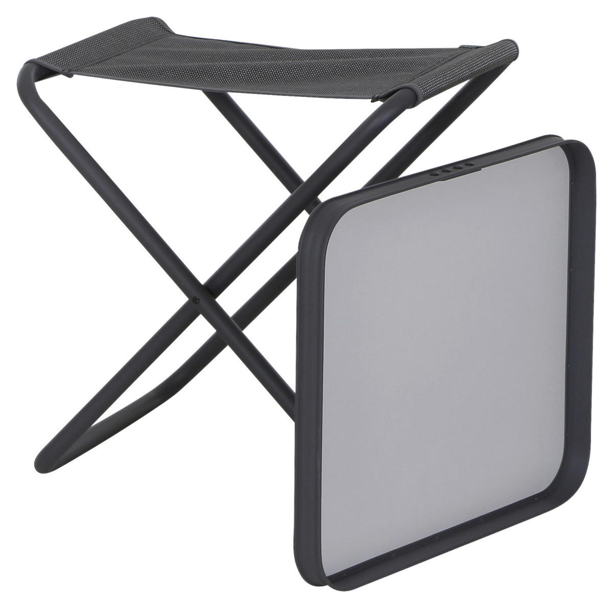 CAMPINGTISCH-PLATTE - Grau, KONVENTIONELL, Holzwerkstoff (49/4/41cm) - Siena Garden