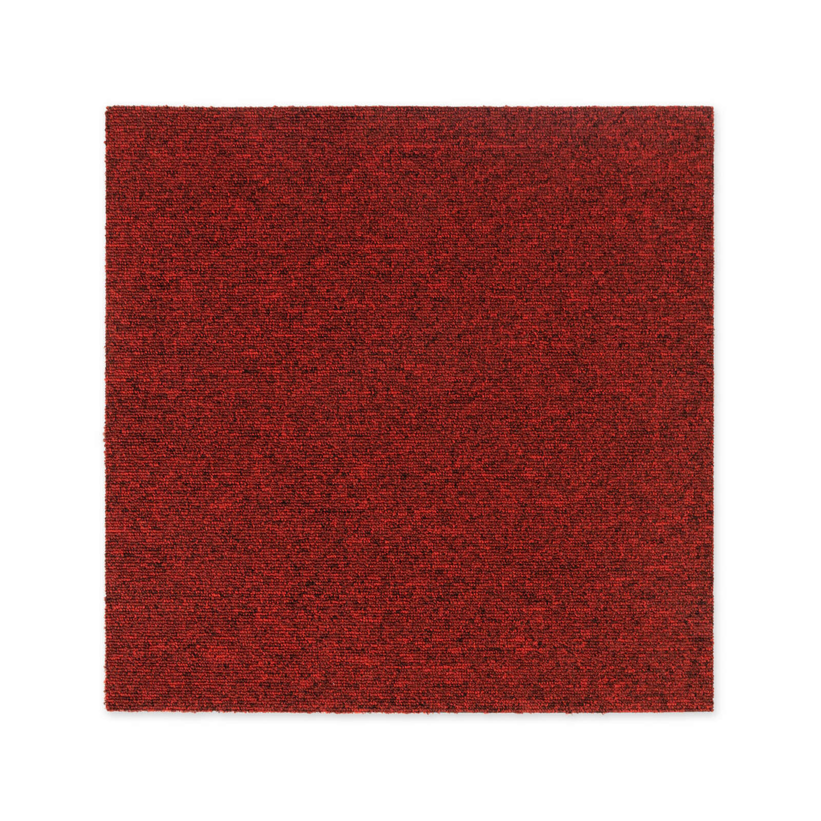 TEPPICHFLIESE Moscow 50/50 cm  in Rot  - Rot, Basics, Textil (50/50cm) - Floordirekt