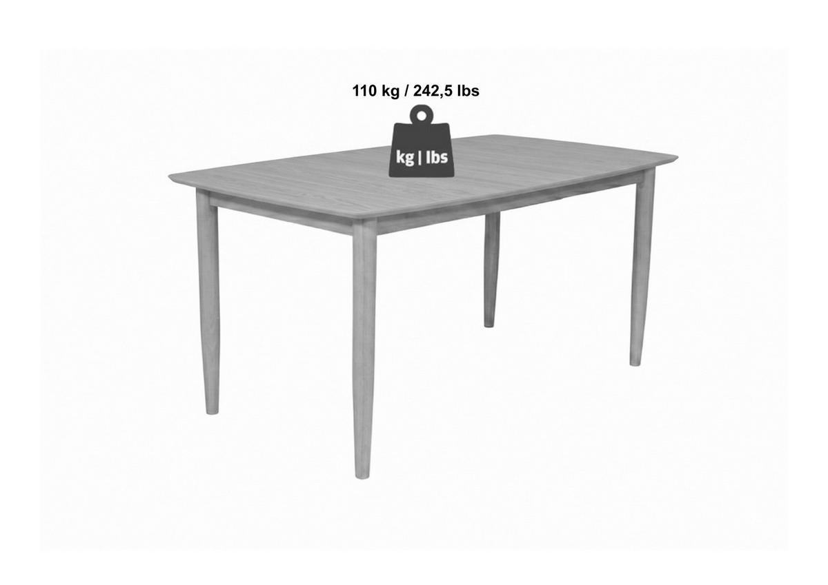 ESSTISCH 180-220/90/76 cm Echtholz  Holz ausziehbar rechteckig Eichefarben  - Eichefarben, KONVENTIONELL, Holz (180-220/90/76cm) - MID.YOU