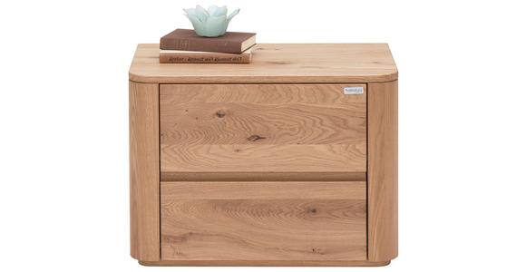 NACHTKÄSTCHEN in massiv Wildeiche Eichefarben - Eichefarben, Natur, Holz (60/45/38cm) - Valnatura