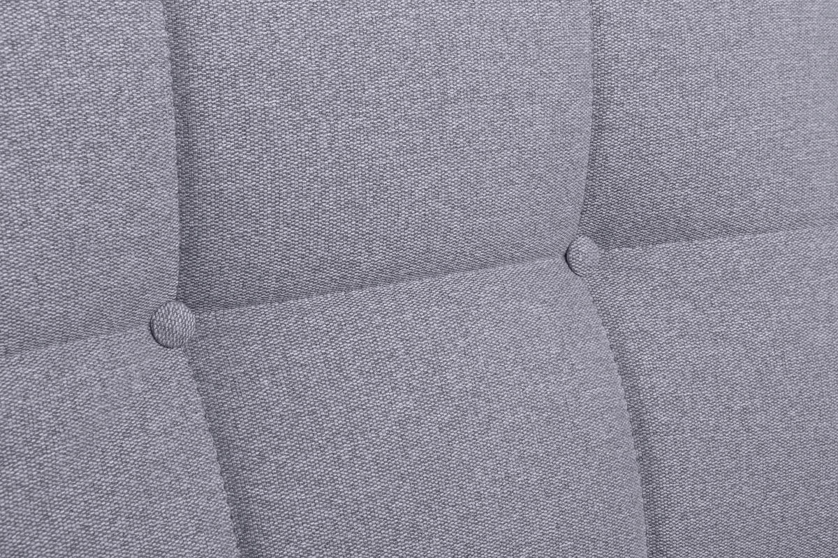 ECKSOFA in Flachgewebe Hellgrau  - Eiche Wotan/Hellgrau, Konventionell, Holz/Textil (242/242cm) - MID.YOU