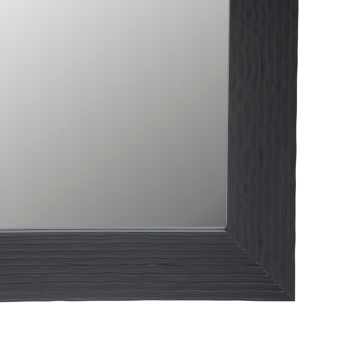 WANDSPIEGEL 50/150/2 cm    in rechteckig  - Schwarz, LIFESTYLE, Glas/Holzwerkstoff (50/150/2cm) - Carryhome