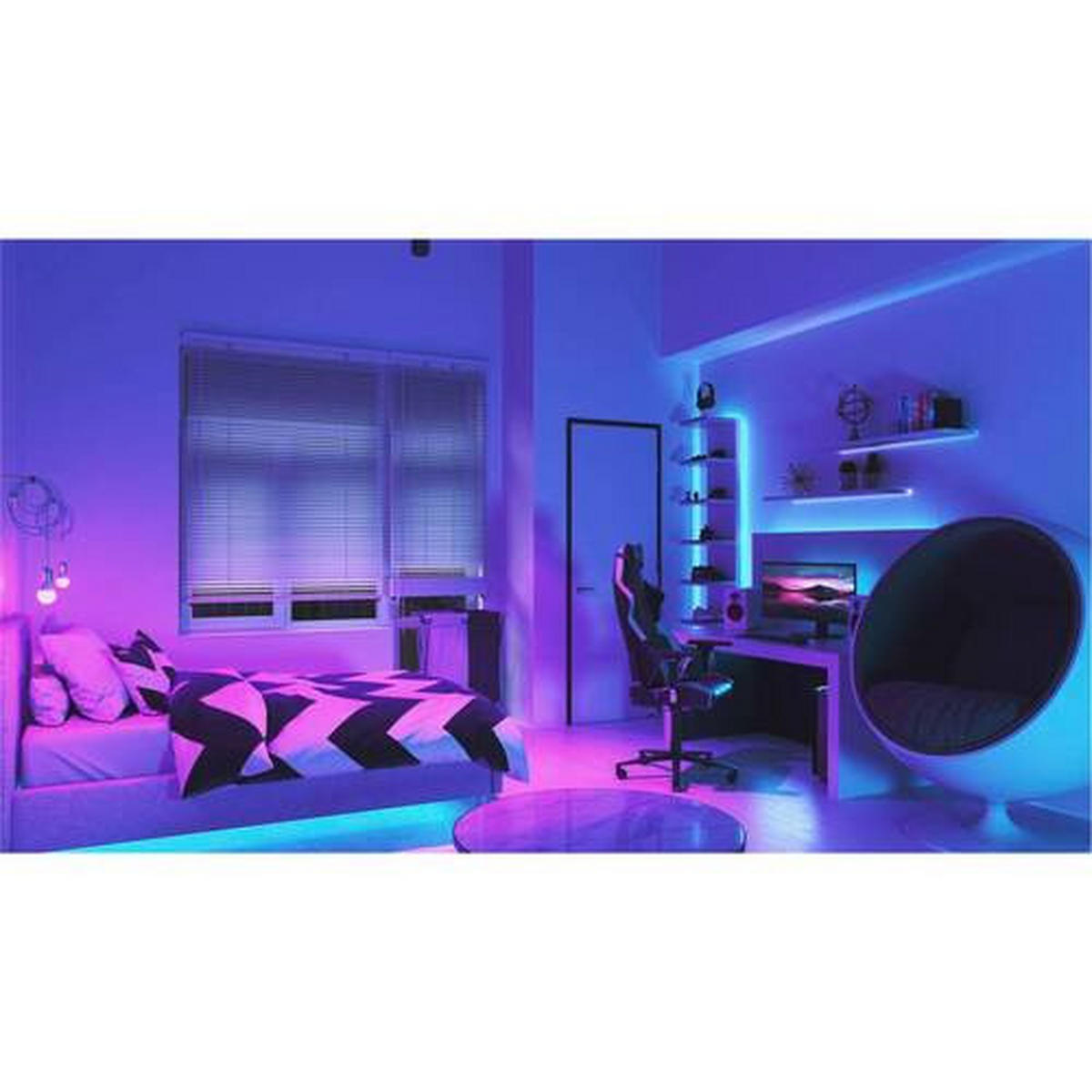 SMART LIGHT STRIP 100 cm   - Weiß, Basics, Kunststoff (100cm) - NANOLEAF