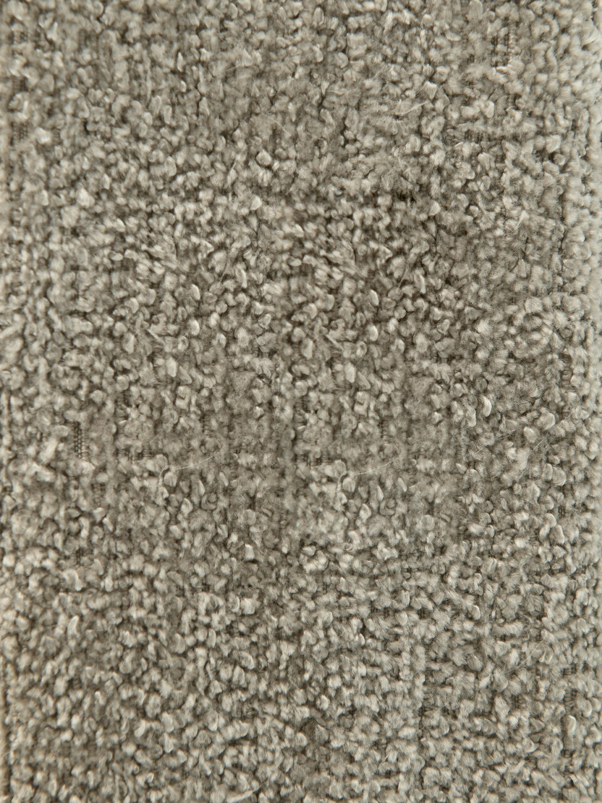 ARMLEHNSTUHL  in Eisen Chenille  - Hellgrau/Schwarz, Design, Textil/Metall (61/86/63cm) - home24