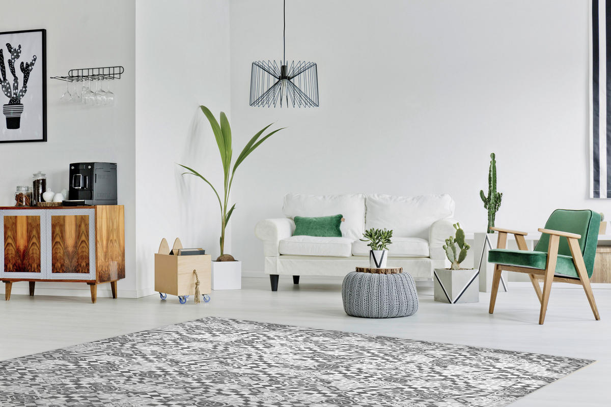 OUTDOORTEPPICH 170/240 cm Grau  - Grau, Design, Kunststoff (170/240cm)