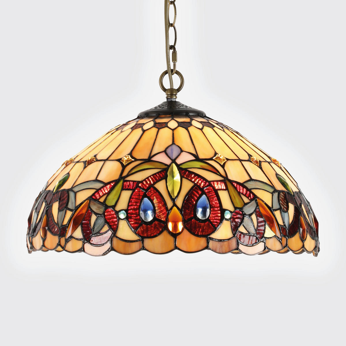 FÜGGŐLÁMPA  - többszínű, Basics, Üveg (40/220/40cm)