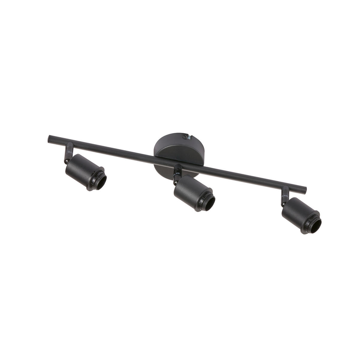 TAKLAMPA Modular XS  - svart, Basics, metall (42/8/5cm) - Fischer & Honsel