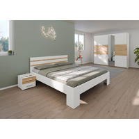 SCHLAFZIMMER Weiß, Eiche Artisan  - Weiß/Eiche Artisan, KONVENTIONELL, Holzwerkstoff