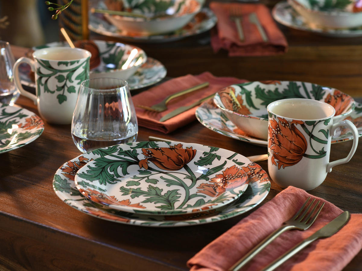 KOMBISERVICE Euböa 16-teilig  - Multicolor, Basics, Keramik (33/32/31cm) - Creatable