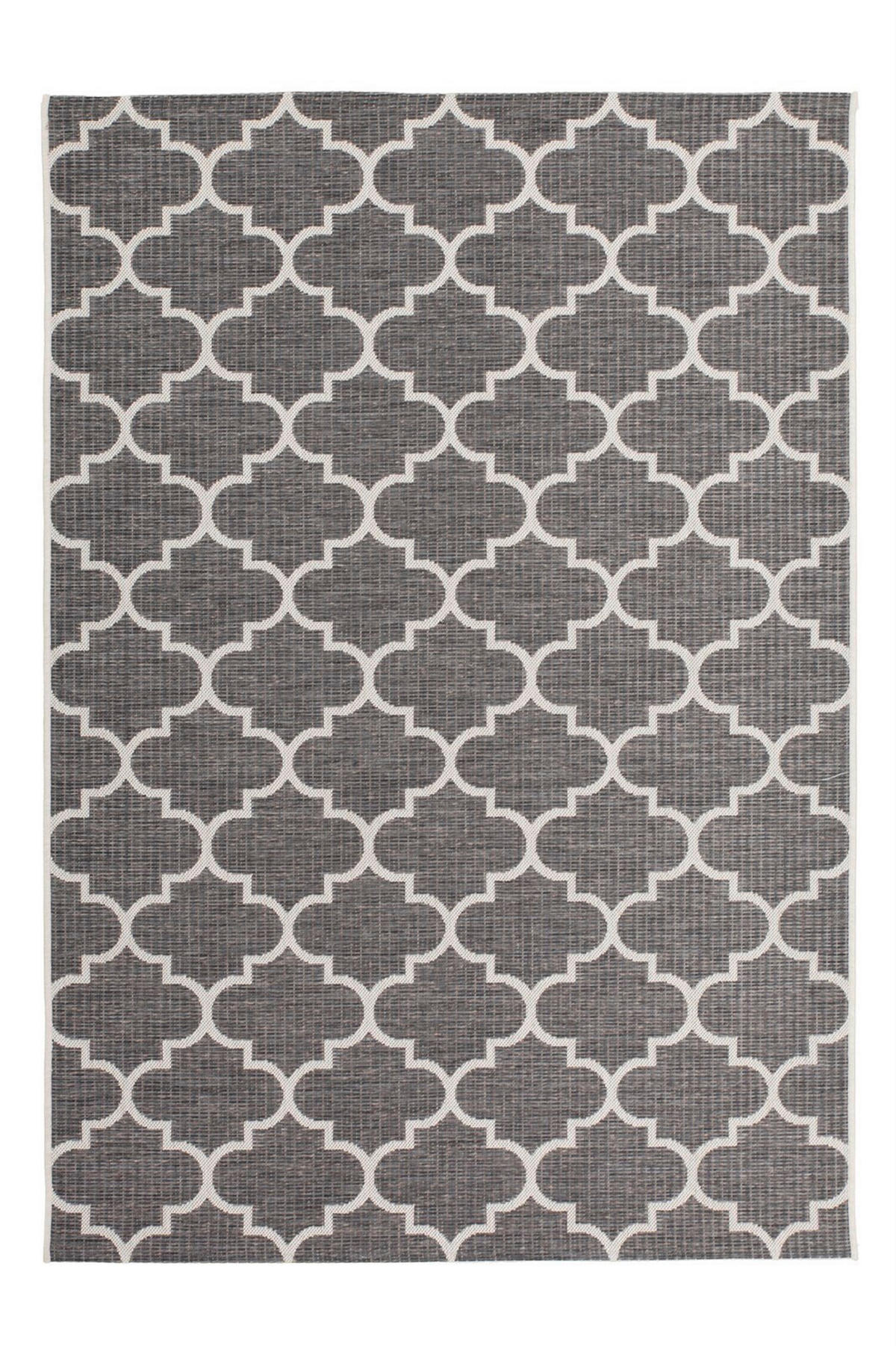 FLACHWEBETEPPICH 120/170 cm Indonesia - Batu Grau Grau  - Grau, KONVENTIONELL, Textil (120/170cm)