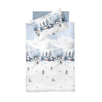 ÁGYNEMŰHUZAT-GARNITÚRA 140/200 cm  - kék, Design, textil (140/200cm) - Fleuresse