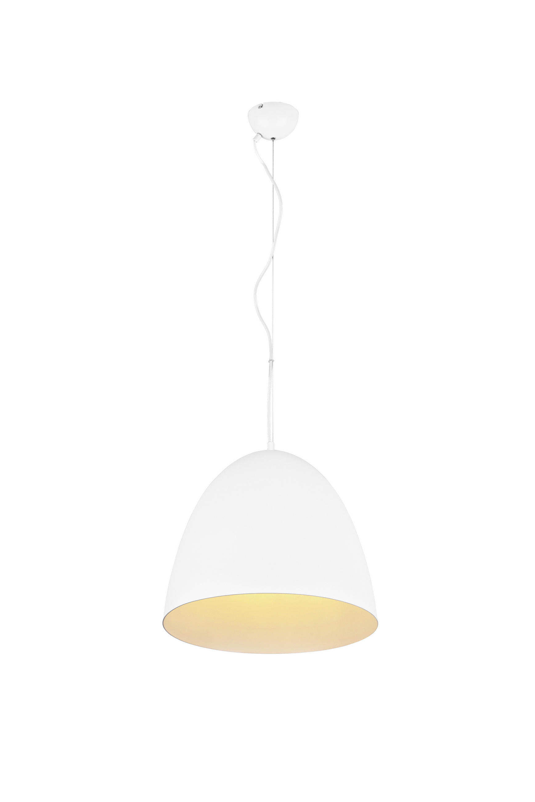 VISEČA SVETILKA        40/150 cm     max 40 W E27 - bela, Trend, kovina (40/150cm)