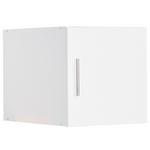 AUFSATZSCHRANK 50/40/40 cm   - Chromfarben/Weiß, Design, Holzwerkstoff/Kunststoff (50/40/40cm) - Xora