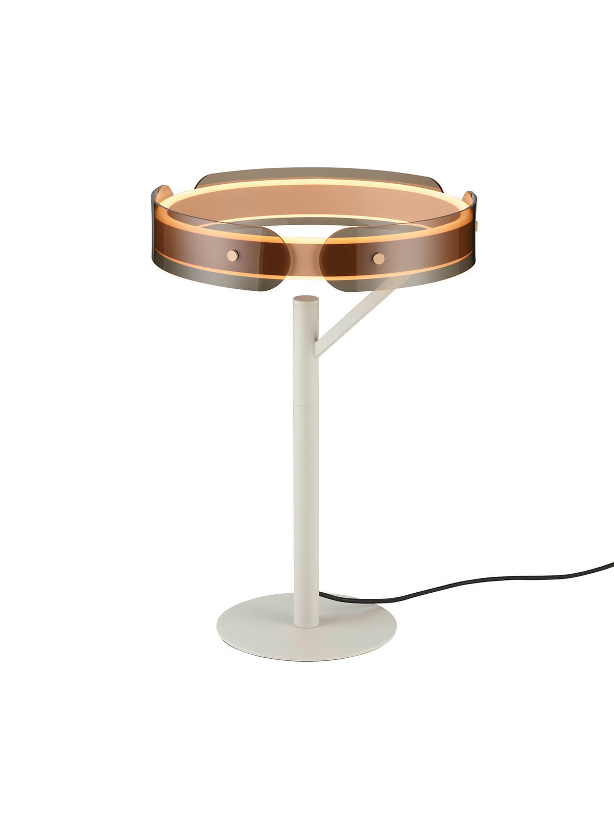 LED-TISCHLEUCHTE Valeria 30/44,5 cm   - Grau, MODERN, Kunststoff/Metall (30/44,5cm) - Musterring