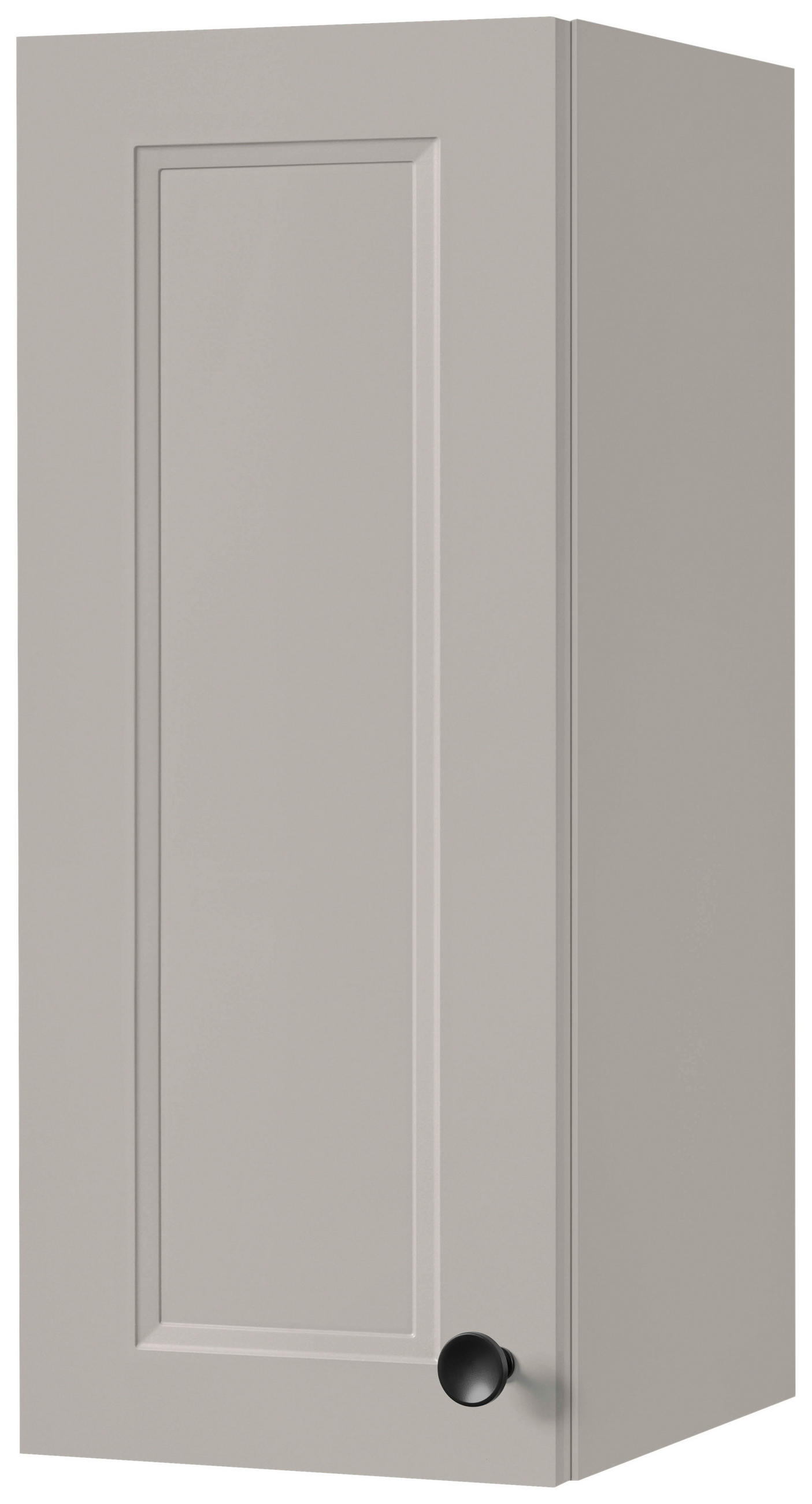 KÜCHENOBERSCHRANK 30/72/35 cm  in Grau  - Schwarz/Grau, MODERN, Holzwerkstoff/Metall (30/72/35cm) - Nobilia