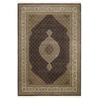 ORIENTTEPPICH 140/200 cm Cavari Mahi Creme, Schwarz  - Creme/Schwarz, KONVENTIONELL, Textil (140/200cm) - Cazaris