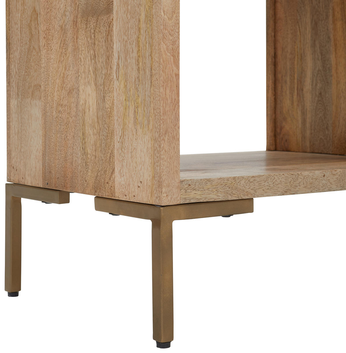 REGAL  88/194/40 cm Anthrazit, Naturfarben  - Anthrazit/Naturfarben, Natur, Holz/Metall (88/194/40cm) - MID.YOU