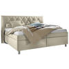 POLSTERBETT 160/200 cm  in Ecru  - Ecru/Weiss, Konventionell, Holz/Textil (160/200cm) - Esposa