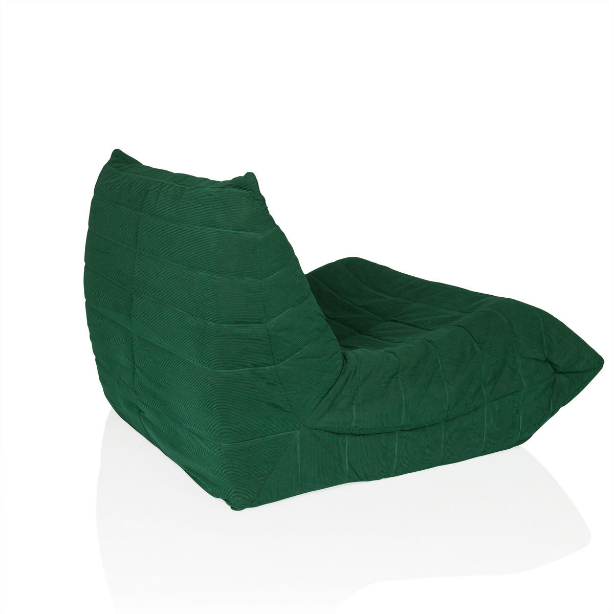 LOUNGESESSEL in Textil Grün  - Grün, MODERN, Textil (90/72/100cm) - MID.YOU