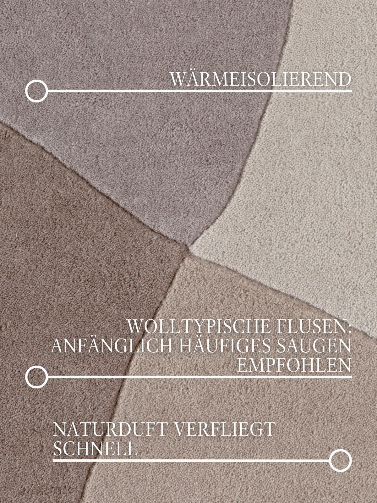 WOLLTEPPICH 160/230 cm Kollektion 1876 Virelle Creme, Beige rechteckig  - Beige/Creme, Basics, Textil (160/230cm) - Villeroy & Boch