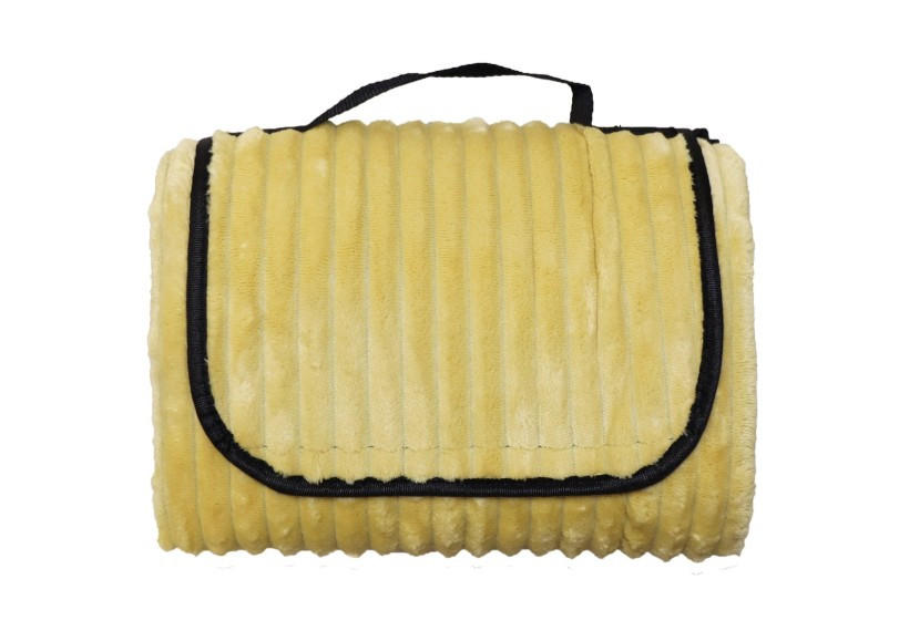 PICKNICKFILT 125/150 cm  - gul, Basics, textil (125/150cm)