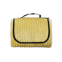 PICKNICKFILT 125/150 cm  - gul, Basics, textil (125/150cm)