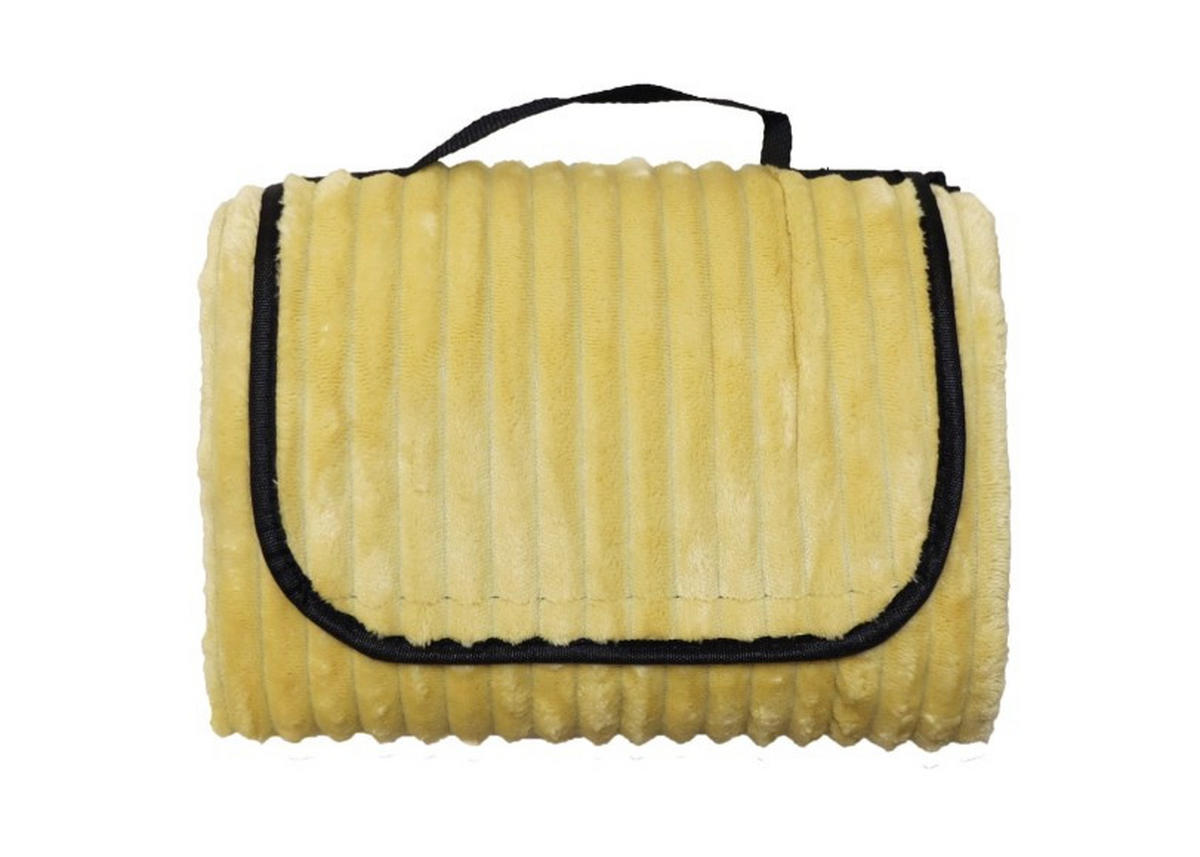 PICKNICKFILT 125/150 cm  - gul, Basics, textil (125/150cm)