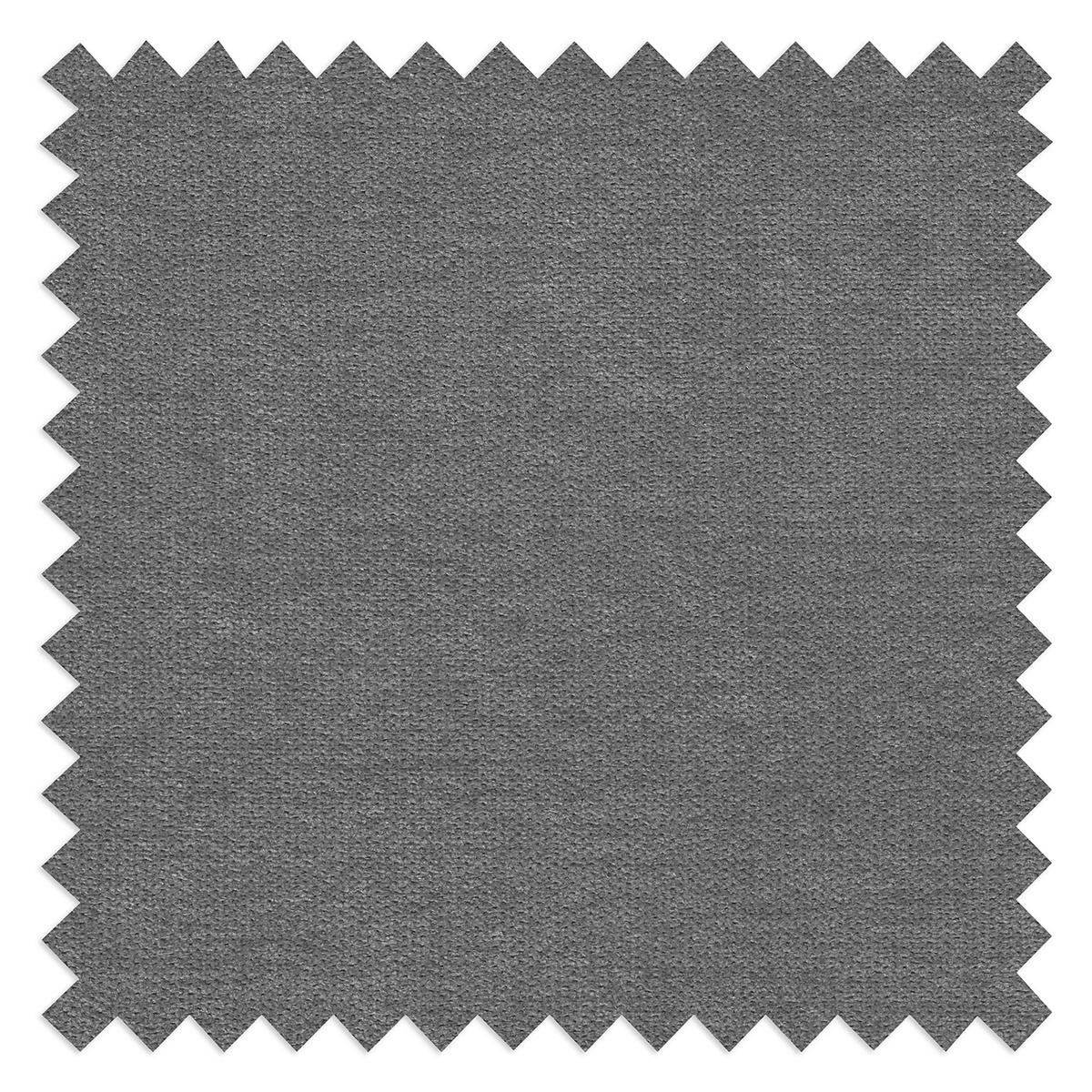 ECKSOFA Luki Grau Mikrofaser  - Schwarz/Grau, Design, Kunststoff/Textil (233/142cm) - Livetastic