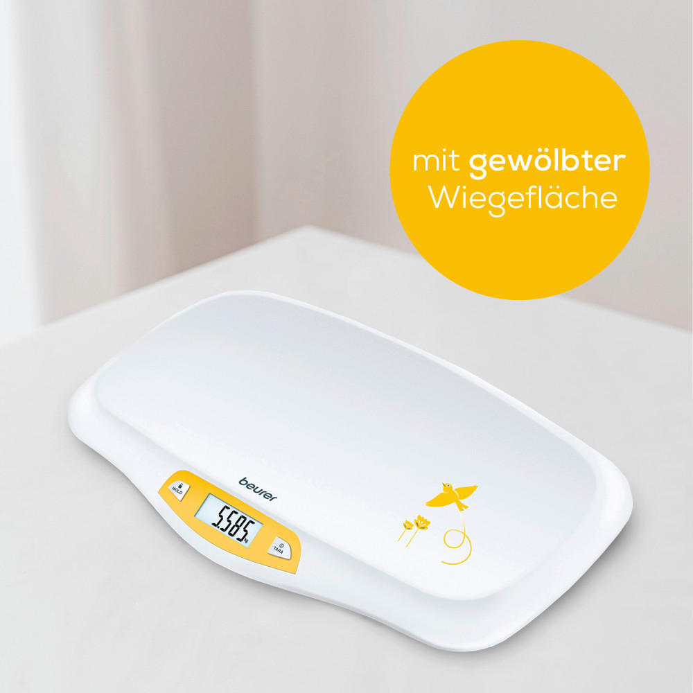 BABYWAAGE  - Weiss, Basics (8/37,2/59cm) - Beurer