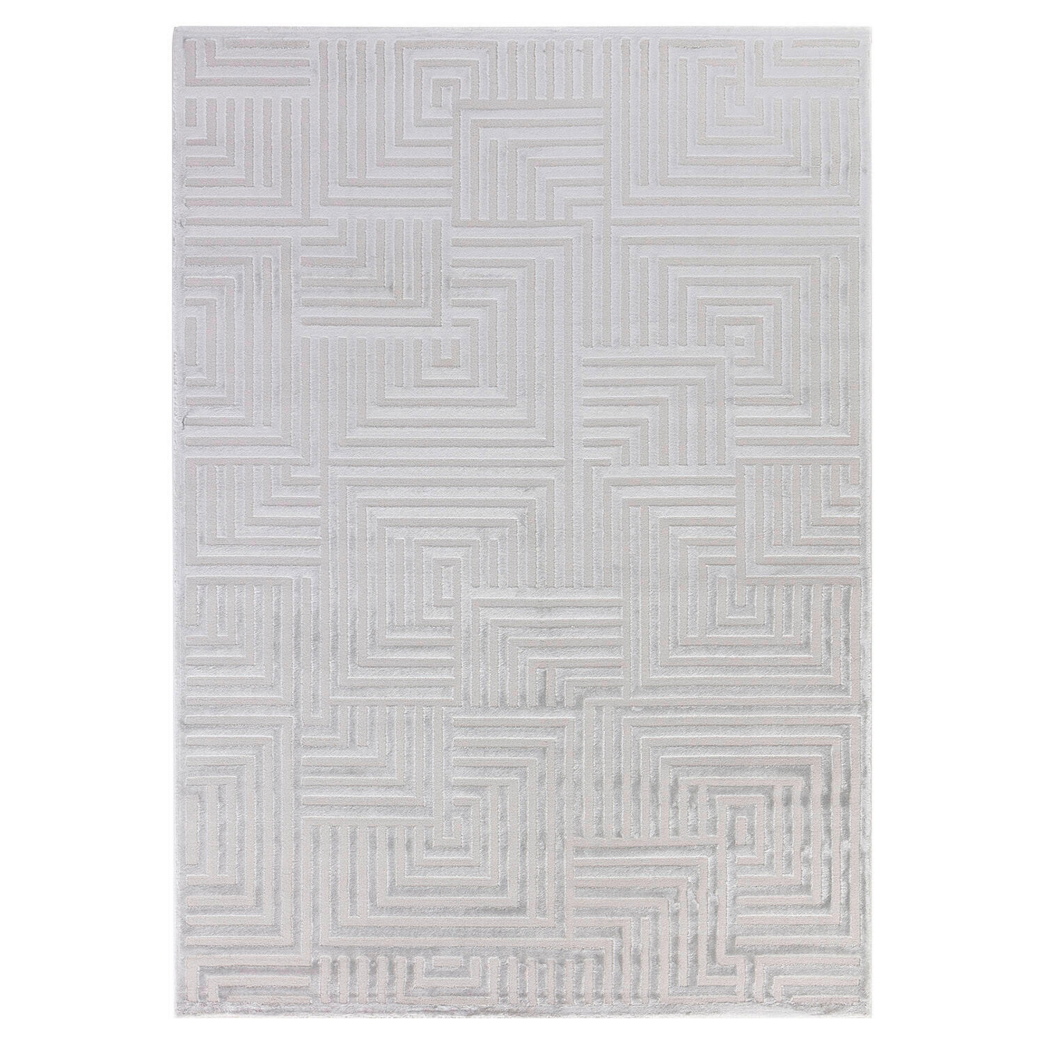 WEBTEPPICH 80/150 cm Sahara Silberfarben  - Silberfarben, Design, Textil (80/150cm) - Novel