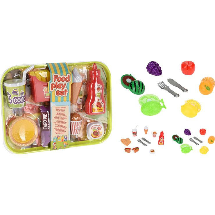 KÖKSLEKSAKER FRUKT - multicolor, Basics, plast