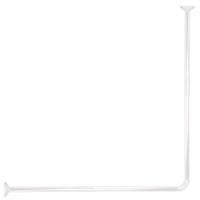 ŠIPKA ZA ZAVJESU ZA TUŠ  bijela  TENDANCE  - bijela, Konvencionalno, metal (80/80cm) - Homeware