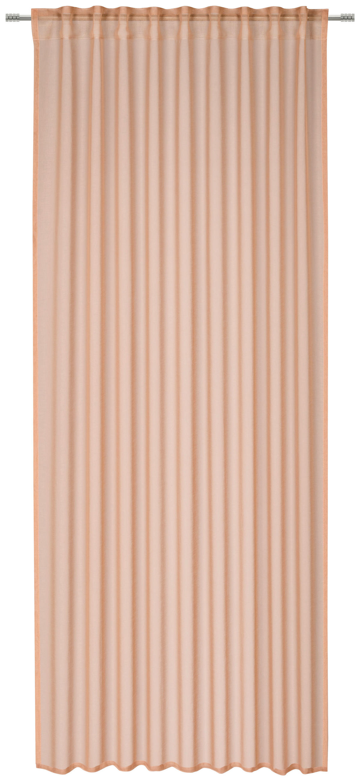 GOTOVA ZAVESA narandžasta 140/245 cm   - narandžasta, Osnovno, tekstil (140/245cm) - Boxxx