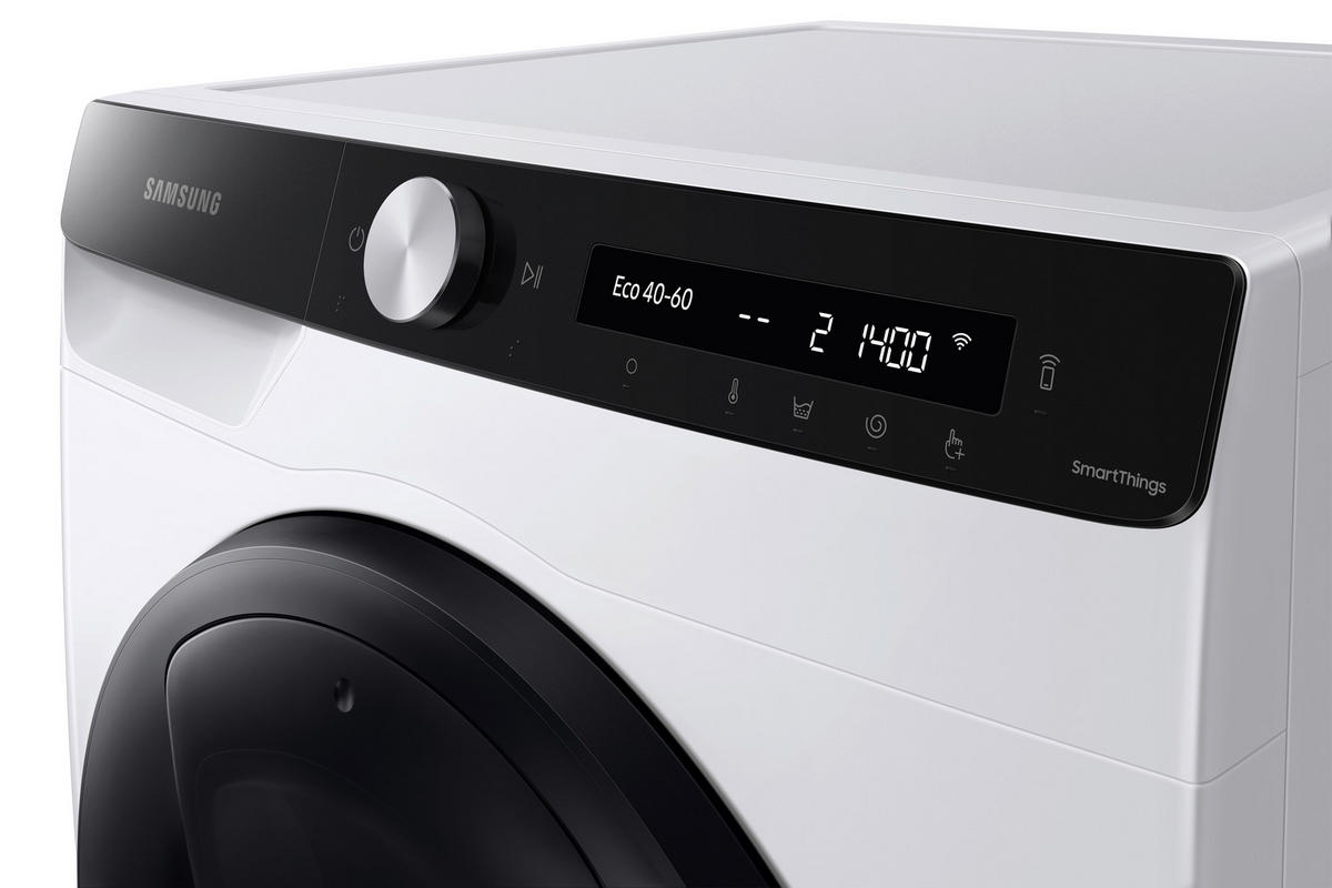 WASCHMASCHINE WW80T554AAE/S5   - Weiss, Basics, Metall (89/66,6/67,5cm) - Samsung