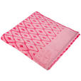 STRANDTUCH 90/180 cm Rosa, Pink  - Pink/Rosa, KONVENTIONELL, Textil (90/180cm) - Esposa