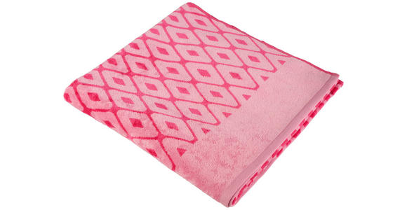 STRANDTUCH 90/180 cm Rosa, Pink  - Pink/Rosa, KONVENTIONELL, Textil (90/180cm) - Esposa